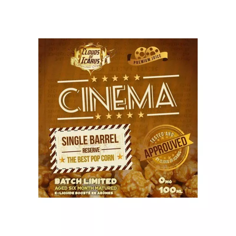 Cinéma Act1 00 mg/100 ml - ZHC - Cloud of Icarus Vapitex Maroc