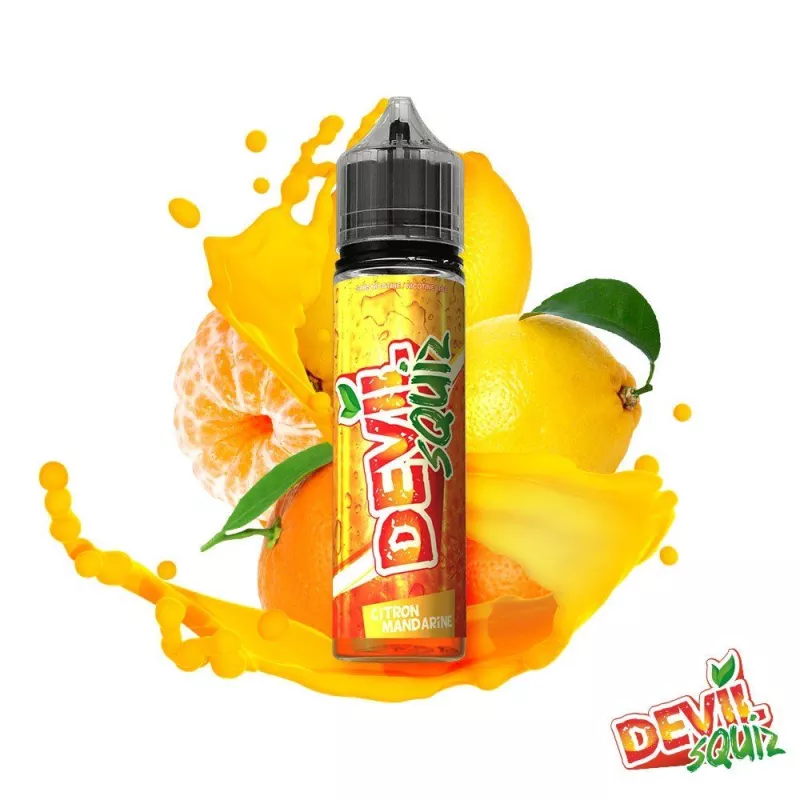 AVAP - DEVIL SQUIZ - Citron Mandarine 00MG/50ml -ZHC Vaprotex SARL Maroc