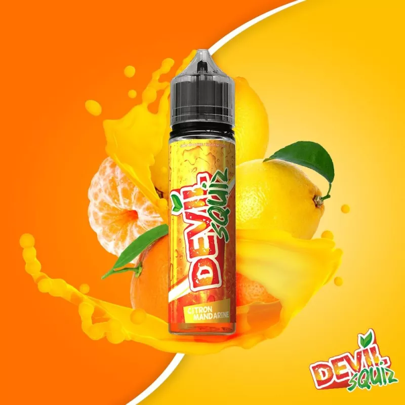 AVAP - DEVIL SQUIZ - Citron Mandarine 00MG/50ml -ZHC Vaprotex SARL Maroc