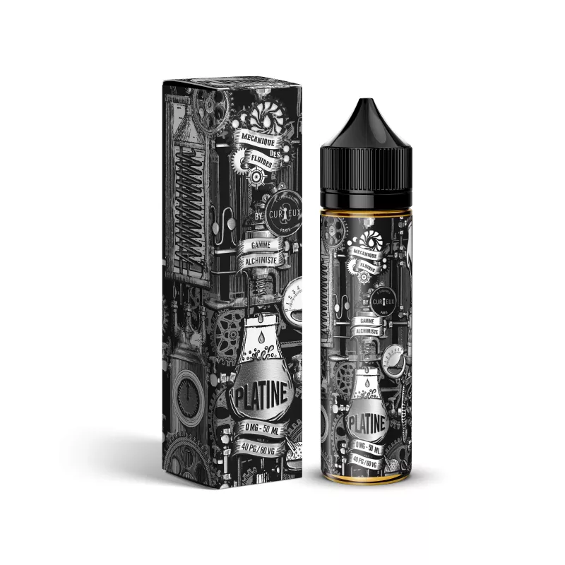 Alchimiste - Platine 00MG/50ML - ZHC - By Curieux Vapitex Maroc