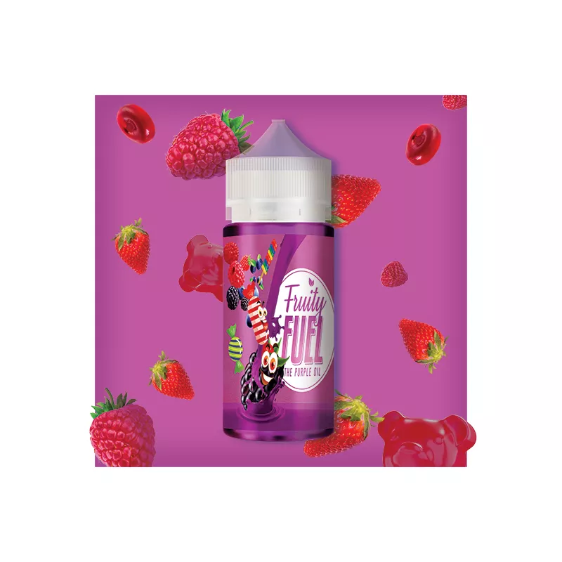 Fruity Fuel - The Purple Oil 100ML/00MG - ZHC Vaprotex SARL Maroc