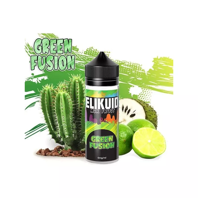 O'Juicy - Green Fusion 100ML/00MG -ZHC Vaprotex SARL Maroc