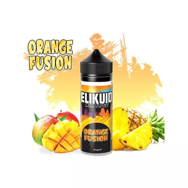 O'Juicy - Orange Fusion 100ML/00MG - ZHC Vaprotex SARL Maroc