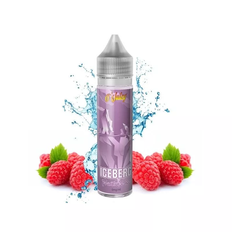 O'Juicy - Framboise Ice 50ML/00MG Iceberg - ZHC Vaprotex SARL Maroc