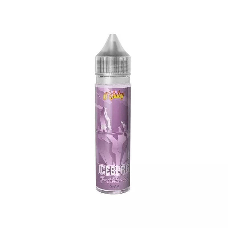 O'Juicy - Framboise Ice 50ML/00MG Iceberg - ZHC Vaprotex SARL Maroc