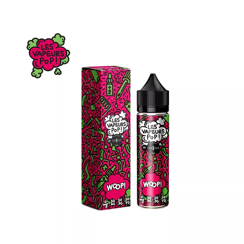 Les  Vapeurs Pop - Woop 00MG/50ML - by Curieux Vaprotex SARL Maroc