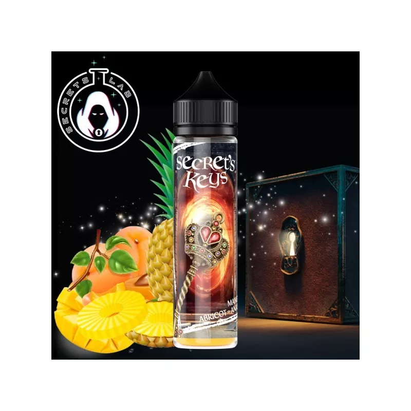 Secret's Keys - Rainbow Key 00MG/50ML - ZHC Vapitex Maroc