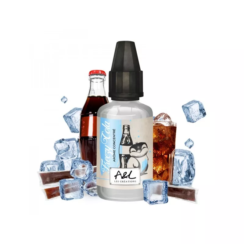 A & L - Freezy Cola 30ml Les Créations - Concentré Vapitex Maroc