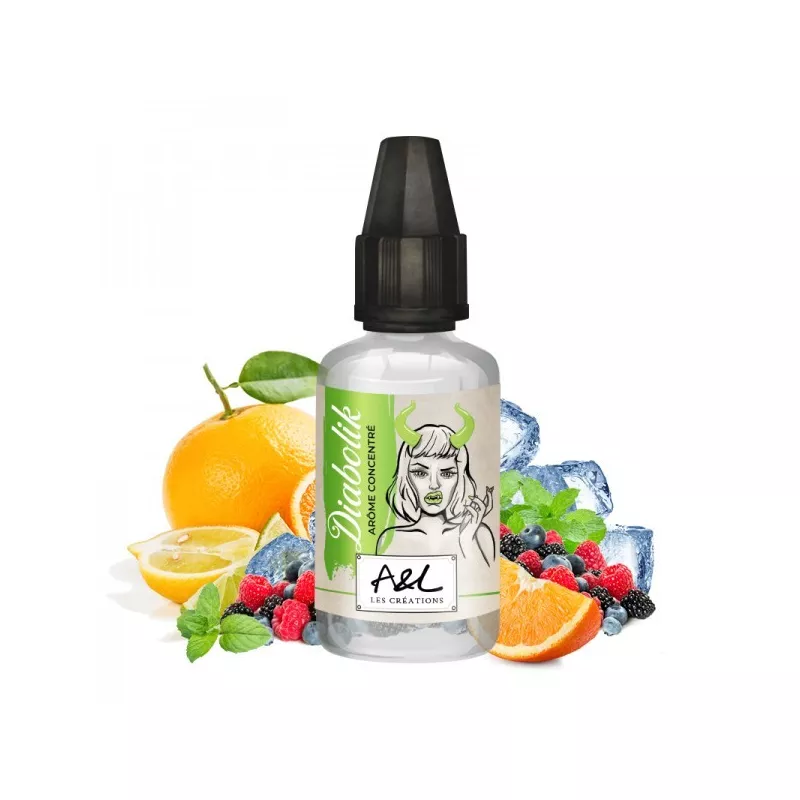 A & L - Diabolik 30ml Les Créations - Concentré Vapitex Maroc