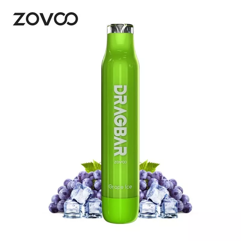 Puff - Grape Ice 2ml (600 Puffs) - ZoVoo Vapitex Maroc