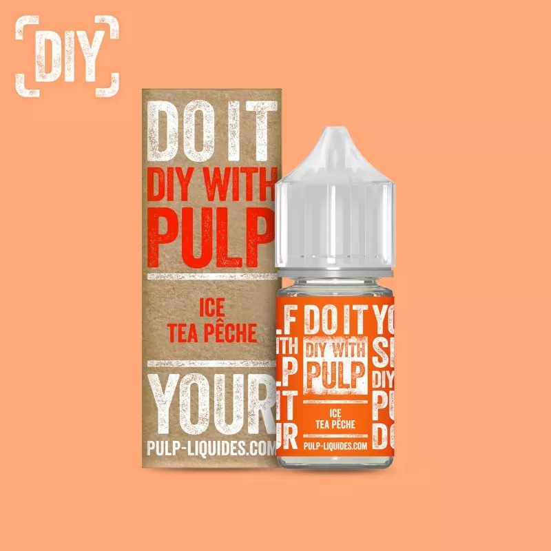 Pulp - Tea Pêche 30ML - Concentré Vapitex Maroc