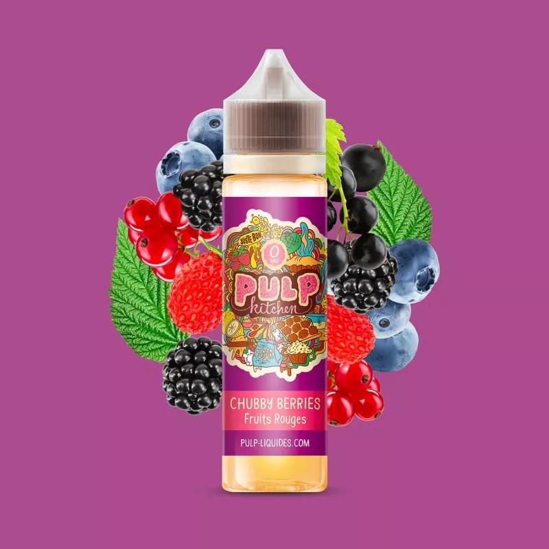 Pulp Kitchen - Chubby Berries - 50 ml - by Pulp Vapitex Maroc