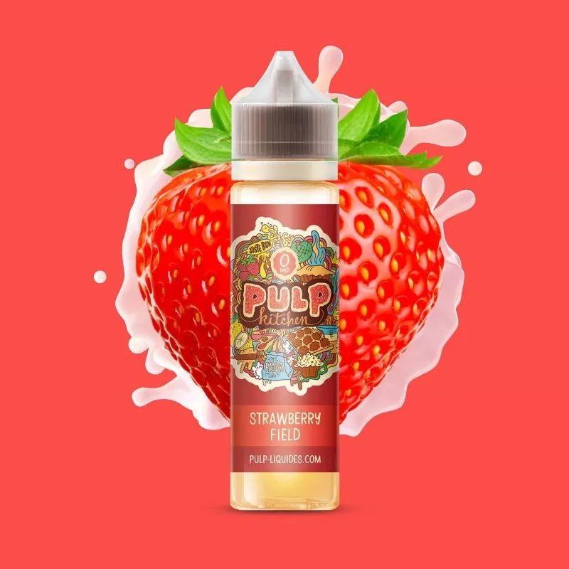 Pulp Kitchen - Strawberry Field - 50 ml - 00mg/ZHC Vapitex Maroc