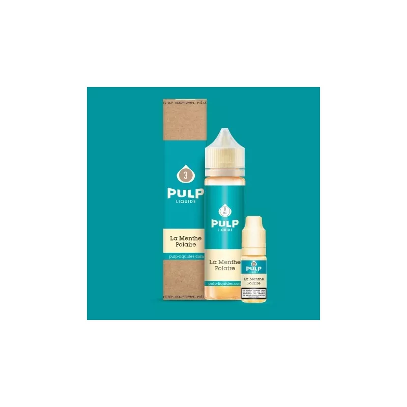 Pulp - La Menthe Polaire 60ML - Pack Vapitex Maroc