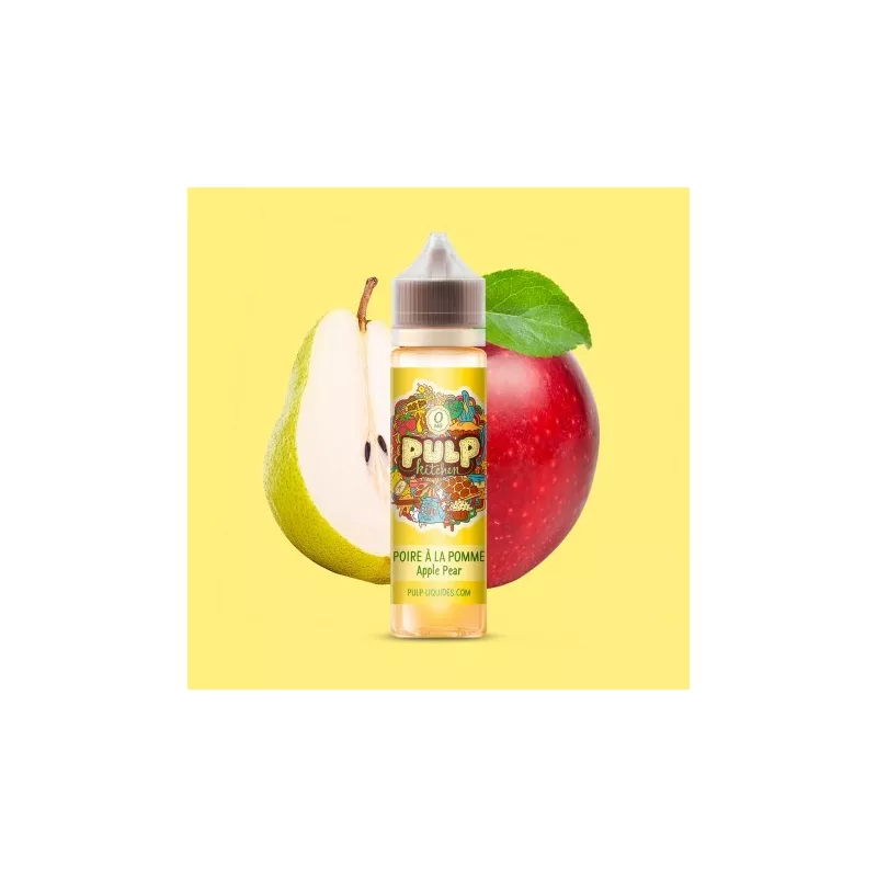 Pulp Kitchen - Poire À La Pomme 50 ml - 00mg/ZHC Vapitex Maroc