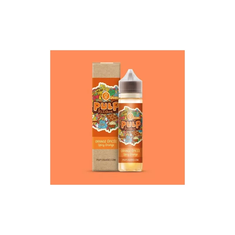 Pulp Kitchen - Orange épicée - 50 ml - 00mg/ZHC Vapitex Maroc