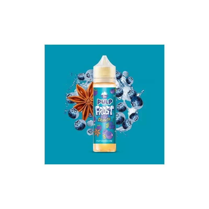 Pulp Frost - Blue Granite  50 ML Vapitex Maroc