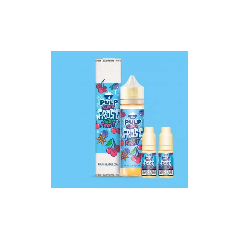 Frost & Furious - Cherry Frost super frost 60ML - Pack Vapitex Maroc