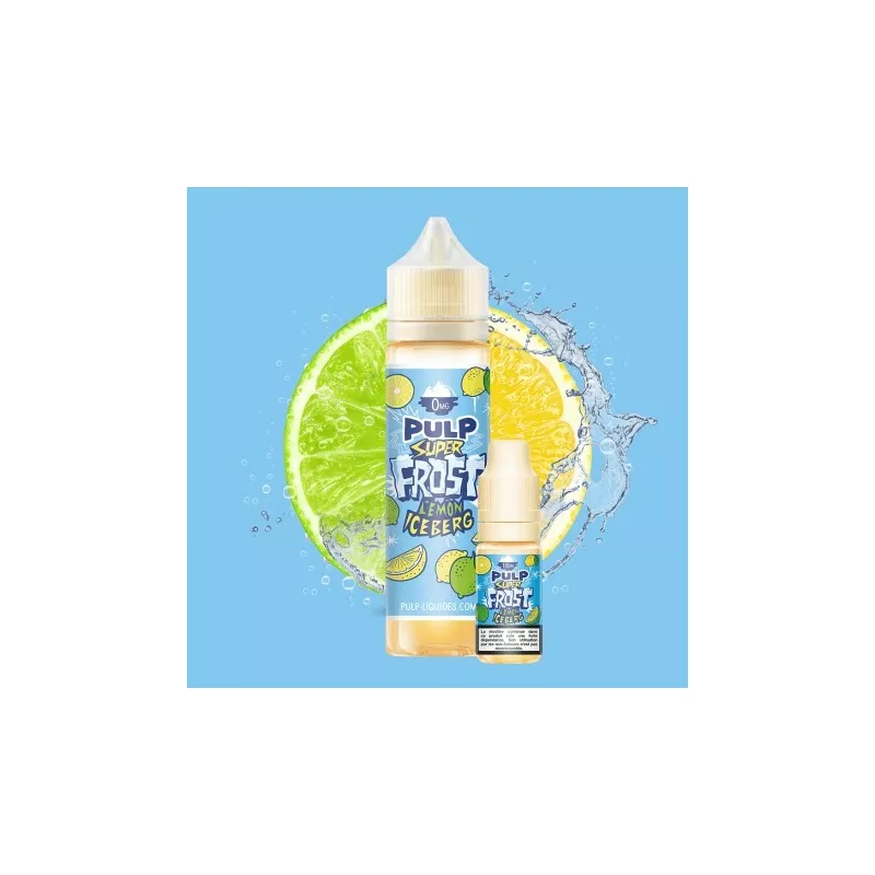 Frost & Furious - Lemon Iceberg super frost 60ML - Pack Vapitex Maroc